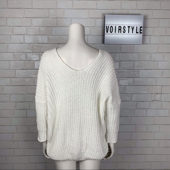 COZY DROP SHOULDER OVERSIZED SWEATER - Picture 7 of 8